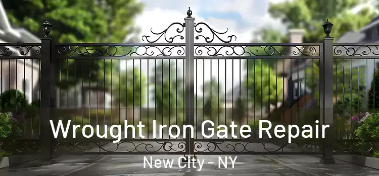 Wrought Iron Gate Repair New City - NY